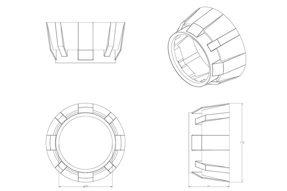 Gatling Gun 1.0 | Projector Shrouds